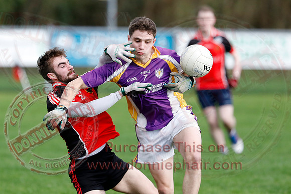 Derrygonnelly (2-08) V Young Maguires (0-10) in U21 A GAA Football Semi-final-21