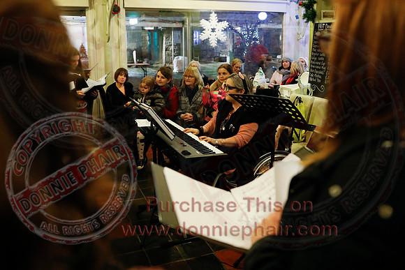 Carol Singing at the Buttermarket in Enniskillen-4