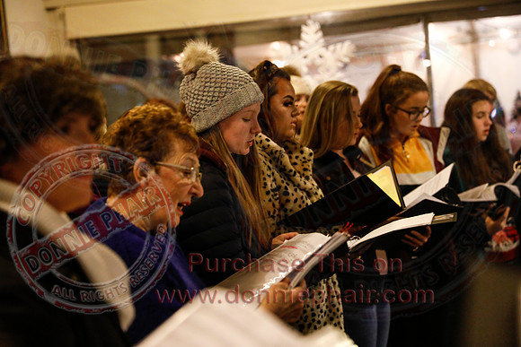 Carol Singing at the Buttermarket in Enniskillen-6