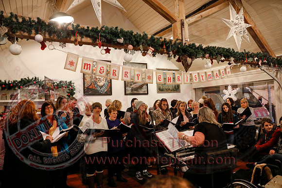 Carol Singing at the Buttermarket in Enniskillen-10