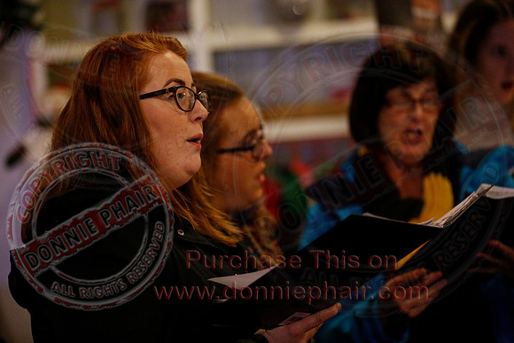 Carol Singing at the Buttermarket in Enniskillen-12