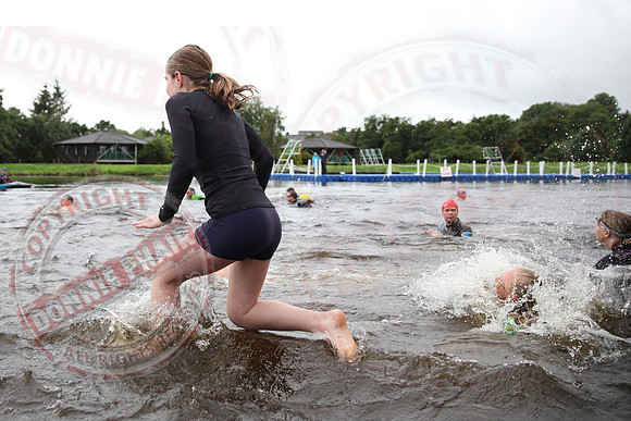 Charity Swim in Erne River in aid of RNLI.