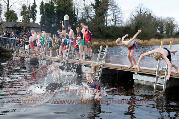 New Years day Charity Swim at Galloon Island, Newtownbutler-3