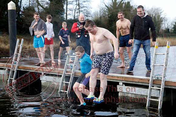 New Years day Charity Swim at Galloon Island, Newtownbutler-7