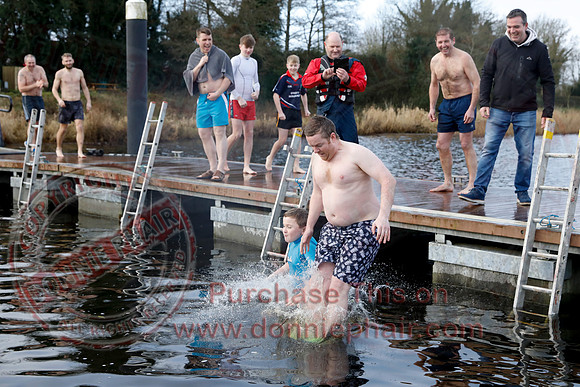 New Years day Charity Swim at Galloon Island, Newtownbutler-8