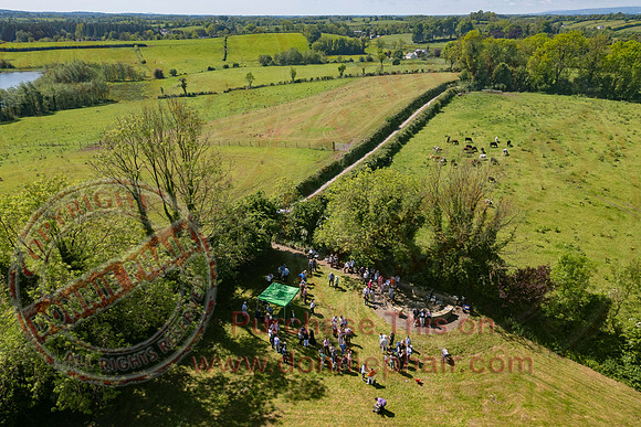 Annual Famine Commemoration in the Bully's Acre Graveyard, Scotshouse road, Clones -54