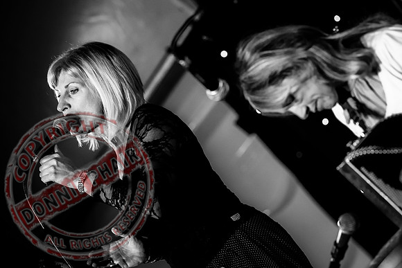 Sharon Shannon and Eleanor Shanley at the Newtownbutler Festival.