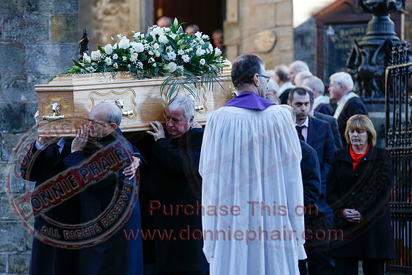 The Funeral of local business man and Freemason, Harry Weir.-8