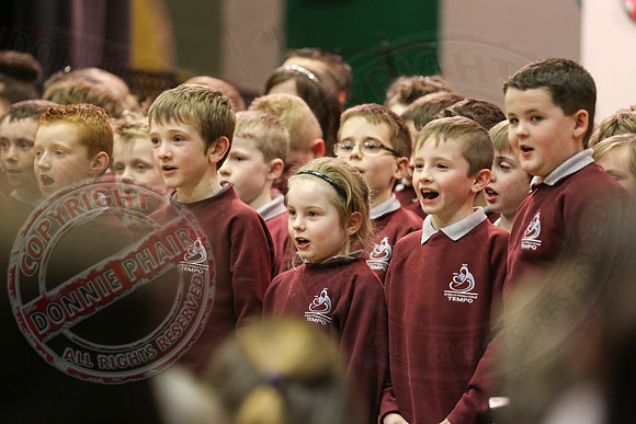 Community Carol Service in St. Mary's Hall, Tempo.