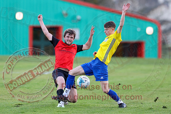 Irvinestown (7) V Carniny (1) in Junior Cup-8