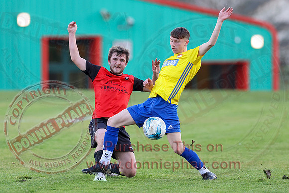 Irvinestown (7) V Carniny (1) in Junior Cup-9