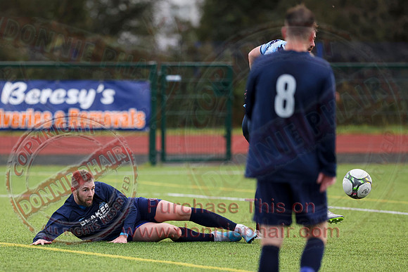 Enniskillen Town (7) V Magherfelt Sky Blues (1) in Junior Cup-11