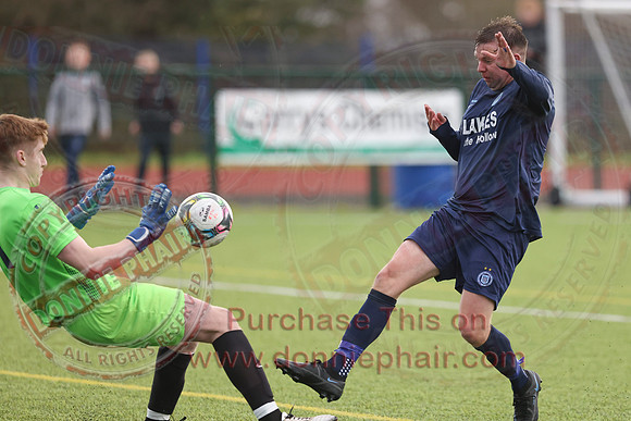 Enniskillen Town (7) V Magherfelt Sky Blues (1) in Junior Cup-16