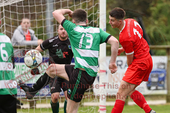 Enniskillen Rangers (3) V Camlough (0) in Junior Cup-1