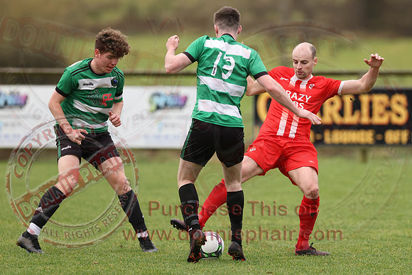 Enniskillen Rangers (3) V Camlough (0) in Junior Cup-8