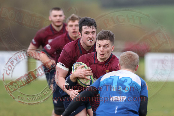 Enniskillen 1st XV (29) V Portadown 1st XV (8) in Championship One Rugby  -5