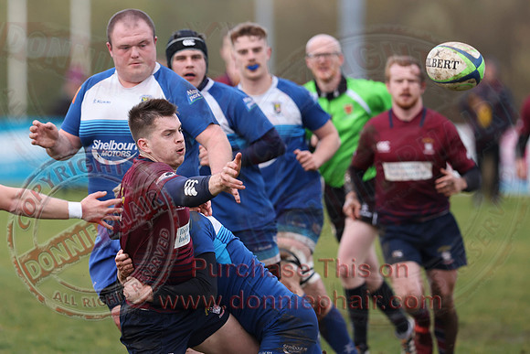 Enniskillen 1st XV (29) V Portadown 1st XV (8) in Championship One Rugby  -6