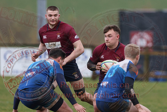 Enniskillen 1st XV (29) V Portadown 1st XV (8) in Championship One Rugby  -7