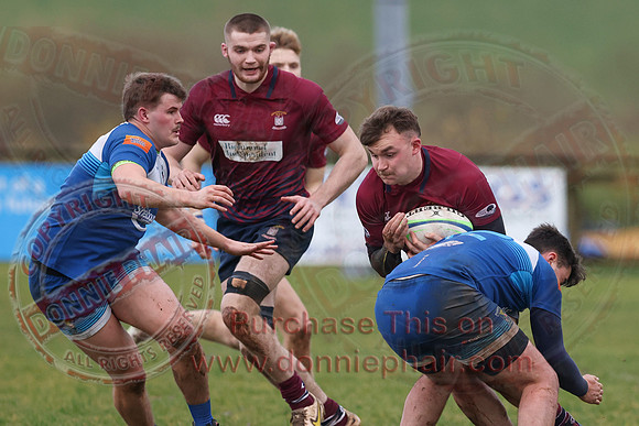 Enniskillen 1st XV (29) V Portadown 1st XV (8) in Championship One Rugby  -8