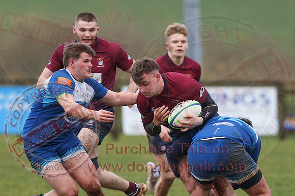 Enniskillen 1st XV (29) V Portadown 1st XV (8) in Championship One Rugby  -9
