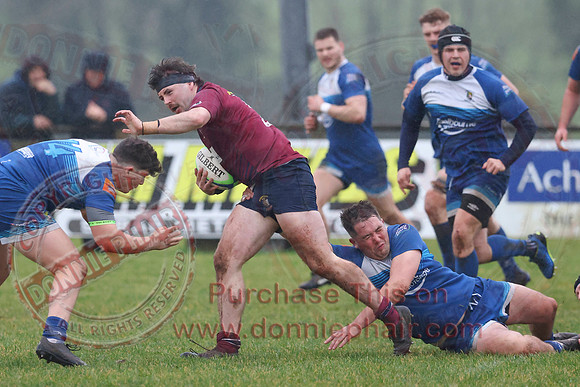 Enniskillen 1st XV (29) V Portadown 1st XV (8) in Championship One Rugby  -12