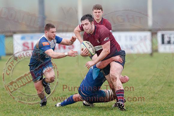 Enniskillen 1st XV (29) V Portadown 1st XV (8) in Championship One Rugby  -18