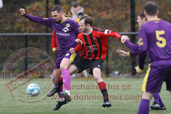 Lisnaskea Rovers (0) V Mountfield (6) in Division Two-3