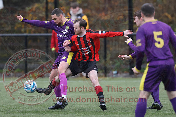 Lisnaskea Rovers (0) V Mountfield (6) in Division Two-4