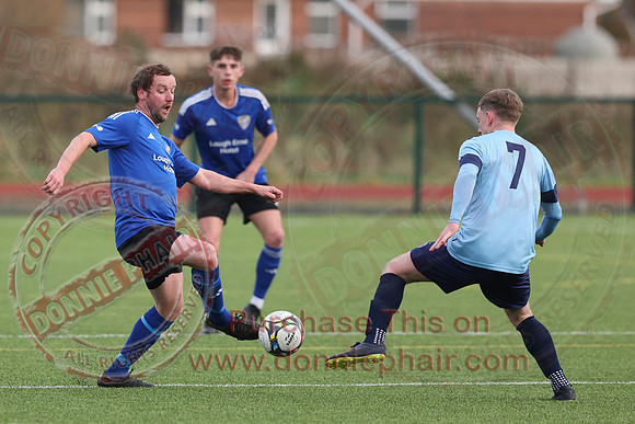 Enniskillen Town (4) V NFC Kesh (2) in Mercer Football League-2