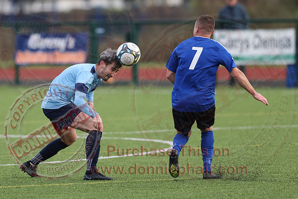 Enniskillen Town (4) V NFC Kesh (2) in Mercer Football League-4