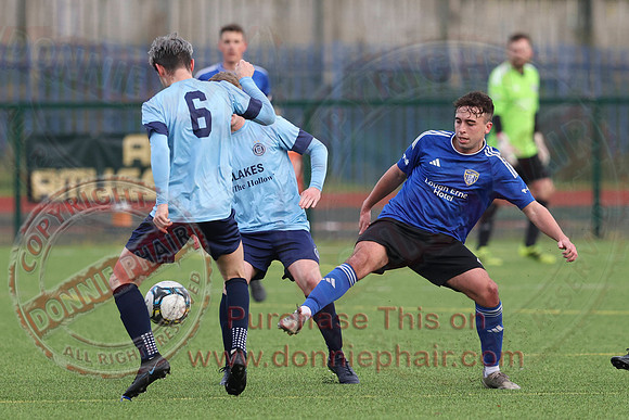 Enniskillen Town (4) V NFC Kesh (2) in Mercer Football League-10