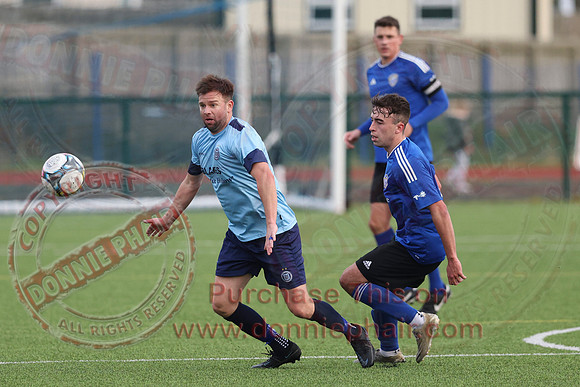 Enniskillen Town (4) V NFC Kesh (2) in Mercer Football League-12
