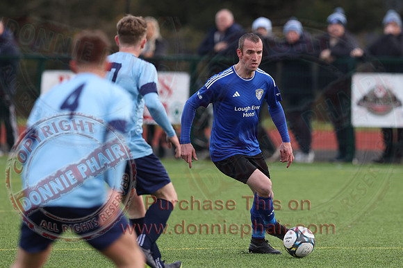 Enniskillen Town (4) V NFC Kesh (2) in Mercer Football League-15