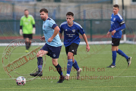 Enniskillen Town (4) V NFC Kesh (2) in Mercer Football League-14