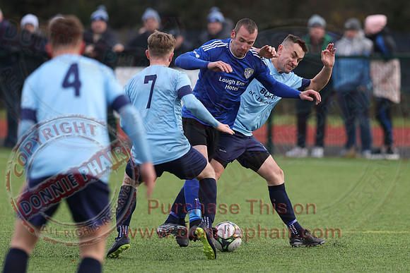 Enniskillen Town (4) V NFC Kesh (2) in Mercer Football League-18