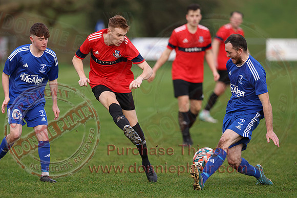 Lisbellaw (2) V Beragh Swifts (1) in Mercer Football League-2
