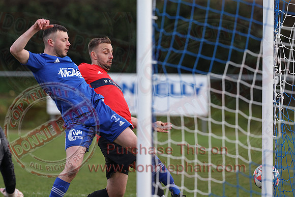 Lisbellaw (2) V Beragh Swifts (1) in Mercer Football League-6