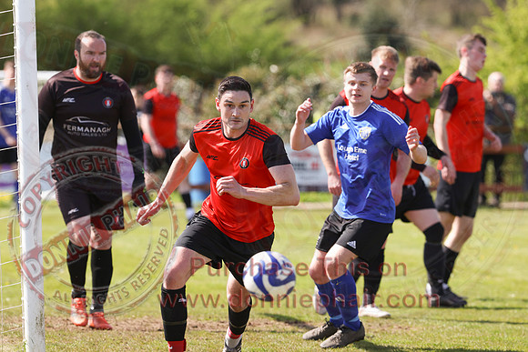 Kesh (1) V Irvinestown (1) in Mercer Football League-12