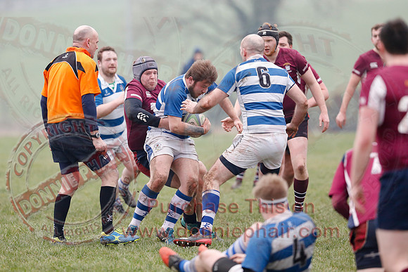 Enniskillen 1st XV (27) V Cooke 1st XV (8) in Ulster Rugby Championship Division One-1