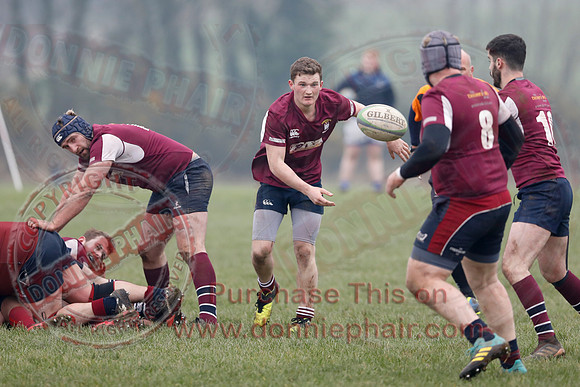 Enniskillen 2nd XV (47) V Dungannon (0) in Ulster Provincial League Division Three -1