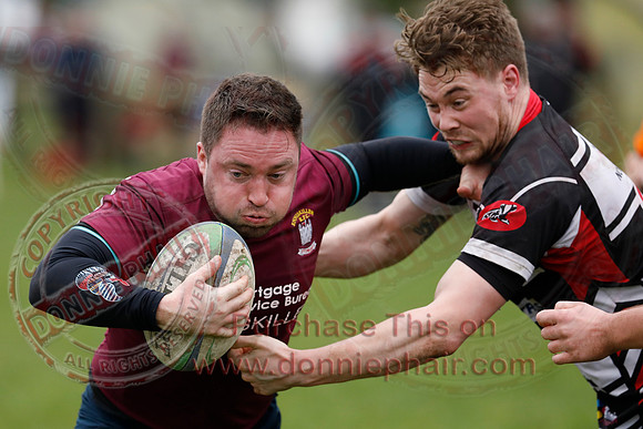 Enniskillen 1st XV (27) V Cooke 1st XV (8) in Ulster Rugby Championship Division One-13