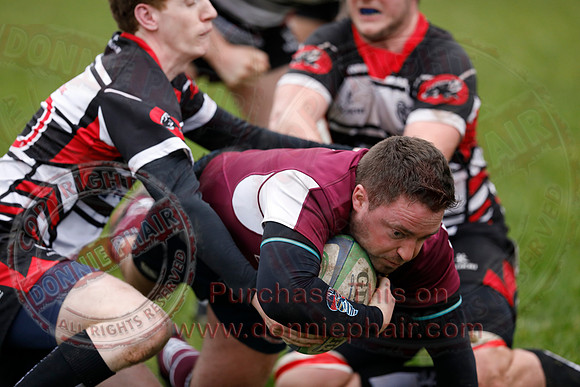 Enniskillen 1st XV (27) V Cooke 1st XV (8) in Ulster Rugby Championship Division One-14