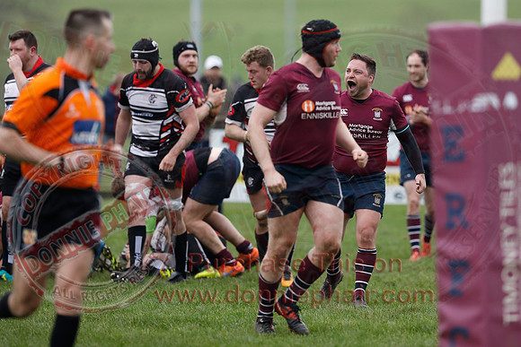 Enniskillen 1st XV (27) V Cooke 1st XV (8) in Ulster Rugby Championship Division One-16