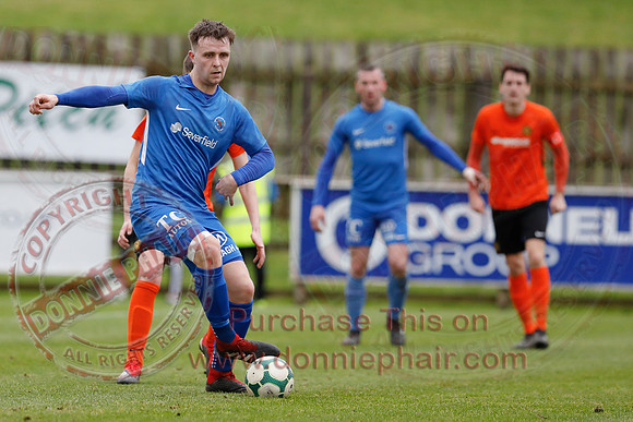 Ballinamallard United (1) V Carrick Rangers (2) in Bluefin Sport Championship Football-1