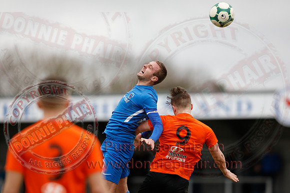 Ballinamallard United (1) V Carrick Rangers (2) in Bluefin Sport Championship Football-2