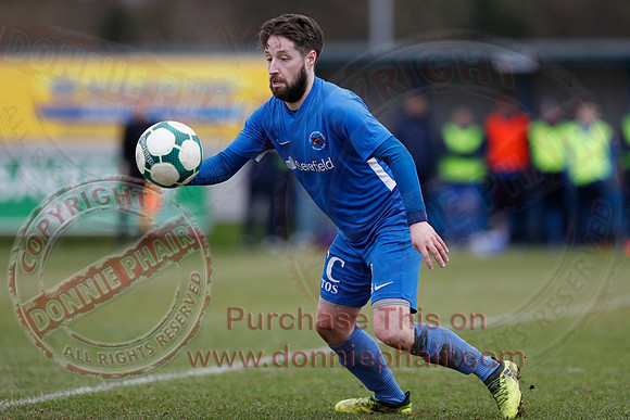 Ballinamallard United (1) V Carrick Rangers (2) in Bluefin Sport Championship Football-3