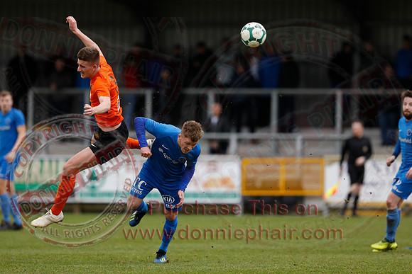 Ballinamallard United (1) V Carrick Rangers (2) in Bluefin Sport Championship Football-6