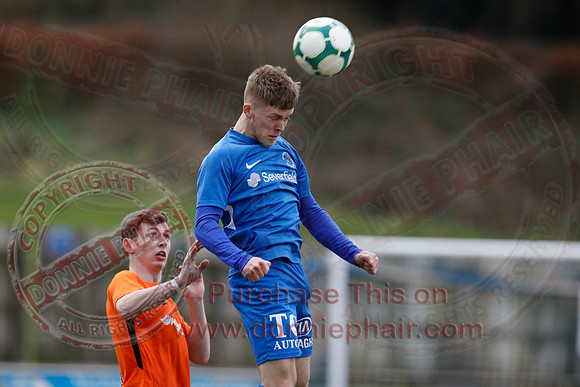 Ballinamallard United (1) V Carrick Rangers (2) in Bluefin Sport Championship Football-9