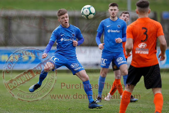 Ballinamallard United (1) V Carrick Rangers (2) in Bluefin Sport Championship Football-14