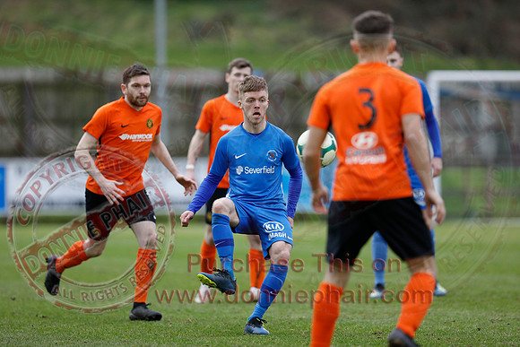 Ballinamallard United (1) V Carrick Rangers (2) in Bluefin Sport Championship Football-16